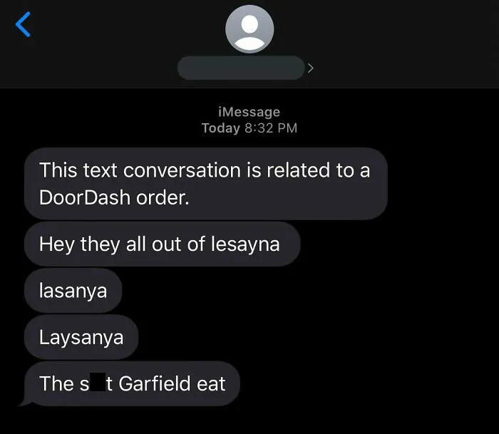 35 Texts From Food Delivery Workers That Might Make You Laugh