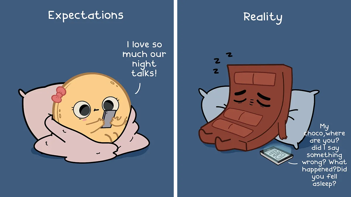 My Long-Distance Relationship Illustrated In These 16 Pics