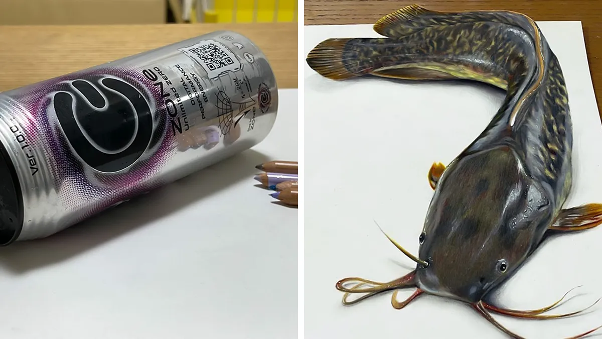 30 Drawings By This Japanese Artist That Look Like Optical Illusions