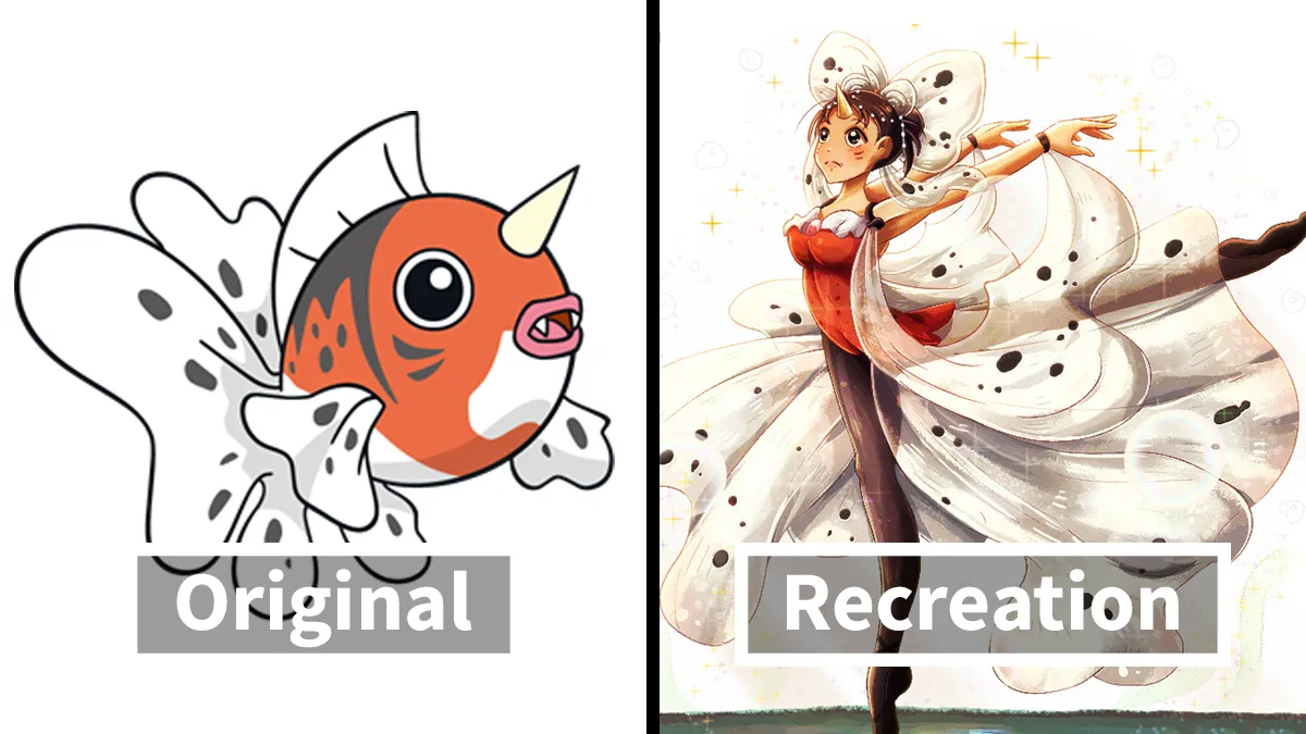 My 21 Reimagined Orange Pokémon As Human-Like Characters