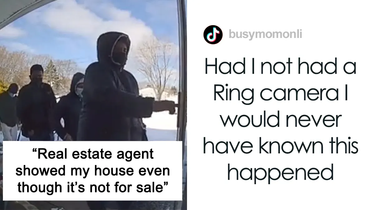 TikToker Catches Realtor Showing Her House Even Though It's Not For Sale, Documents Everything In A Viral TikTok