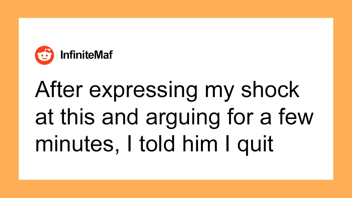 Management Tells Off This Employee For Using Their Days Off Not For Work, They Quit On The Spot
