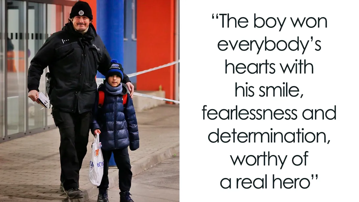 11-Year-Old Ukrainian Boy Traveling 600 Miles To Slovakia Touches Hearts With His Bravery