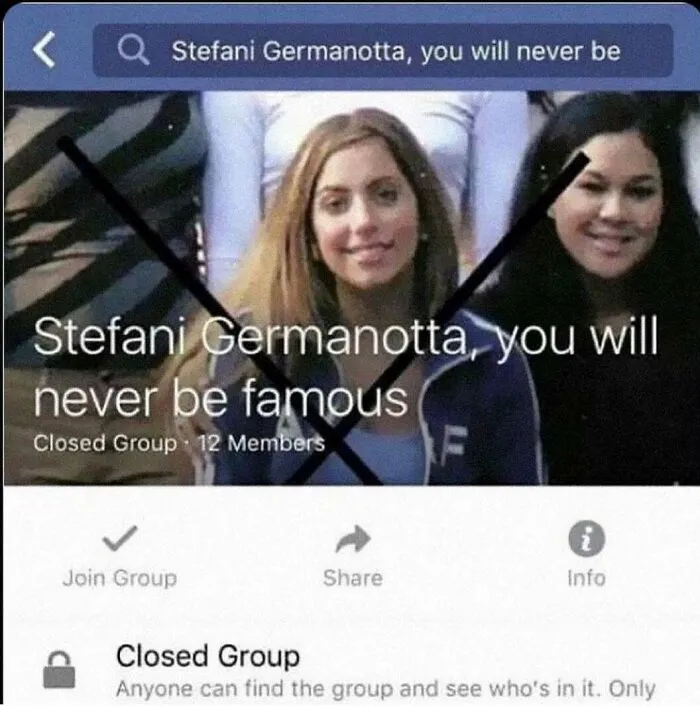 Lady Gaga Had A Hater Group