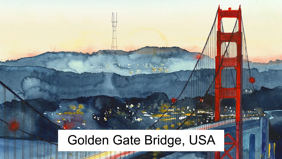 I’m An Architect Who Paints Famous Cities Around The World In Watercolor (23 Pics)