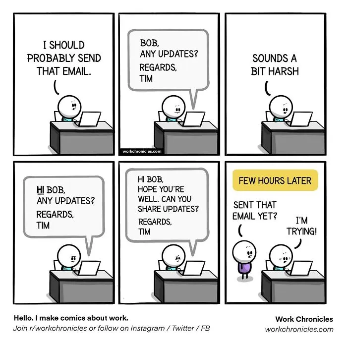 Funny Comics By Work Chronicles People Who’ve Ever Worked In An Office Will Relate To (New Pics)