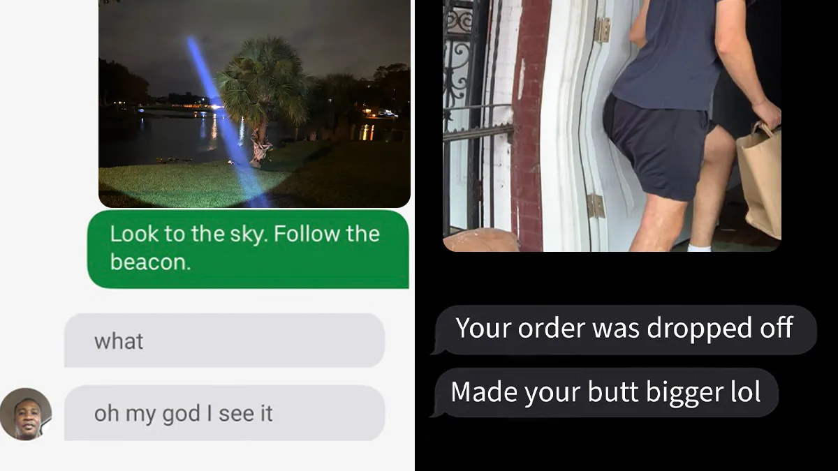 35 Texts From Food Delivery Workers That Might Make You Laugh