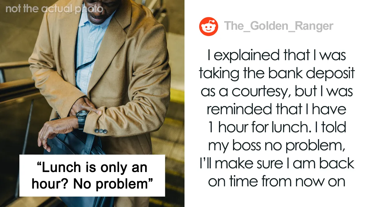 Boss Demands Employee Complies With Lunch Break Rule, Ends Up Making Them Way Less Efficient