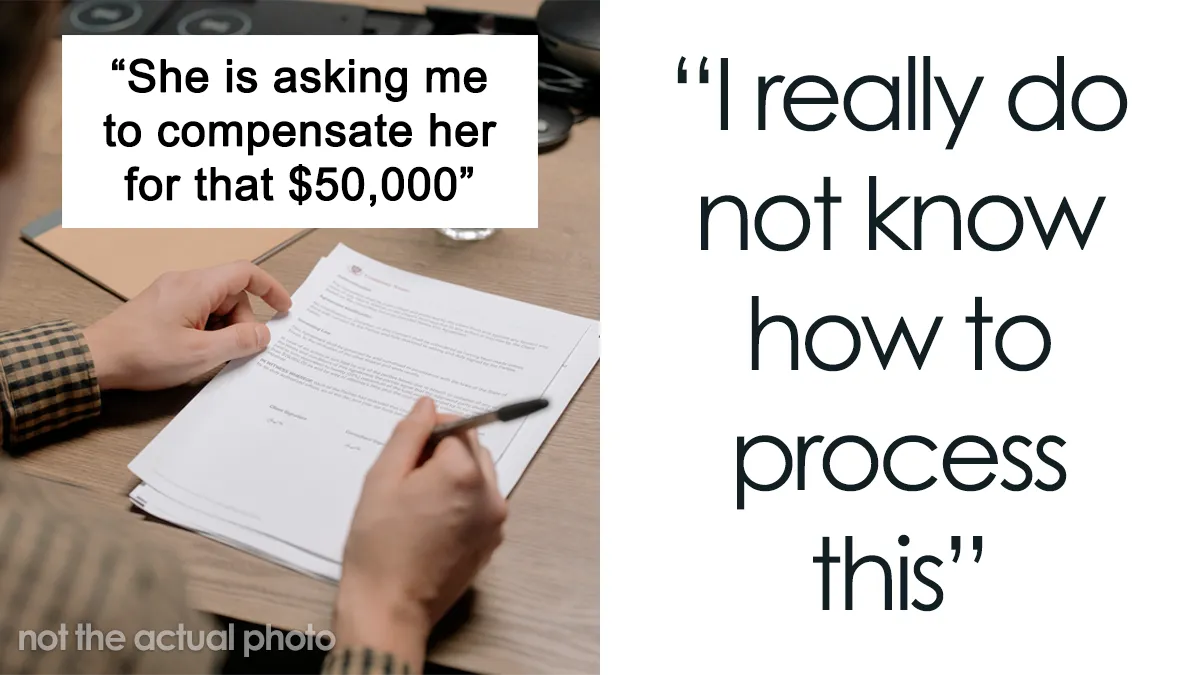 Woman Asks Husband To Cover All Of Her Financial Loss When Caring For Their Baby, He's Shocked And Lost