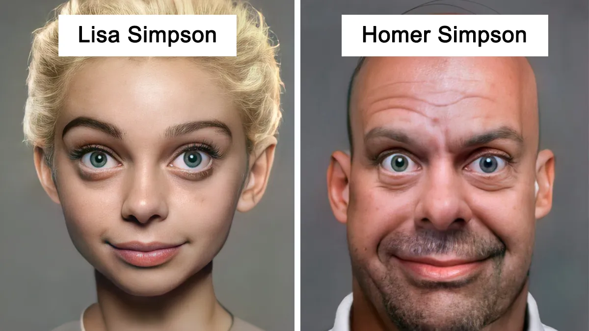I Used AI To See What These 30 Popular Cartoon Characters Would Look Like In Real Life, And Here's The Result (New Pics)