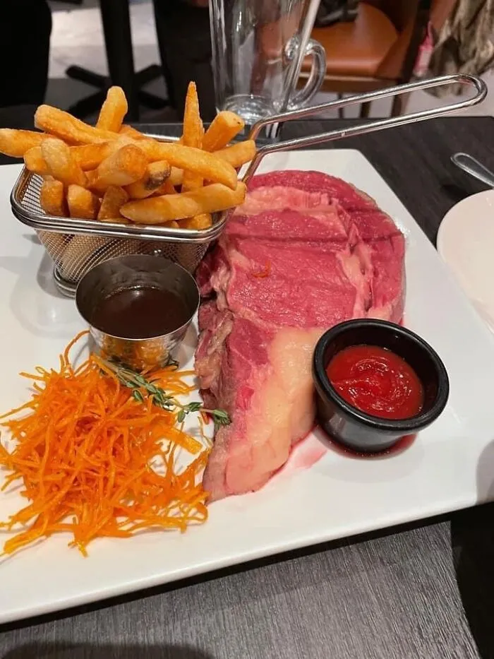 50$ De costilla asada a fuego lento
