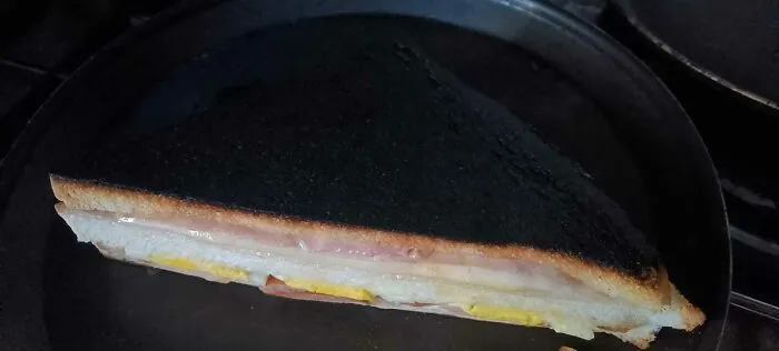 Sandwich Uses Camouflage To Avoid Being Consumed
