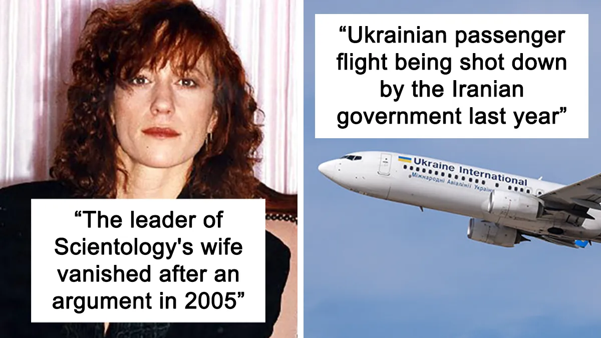 40 Strange Events That Were Swept Under The Rug "Like They Didn't Even Happen"