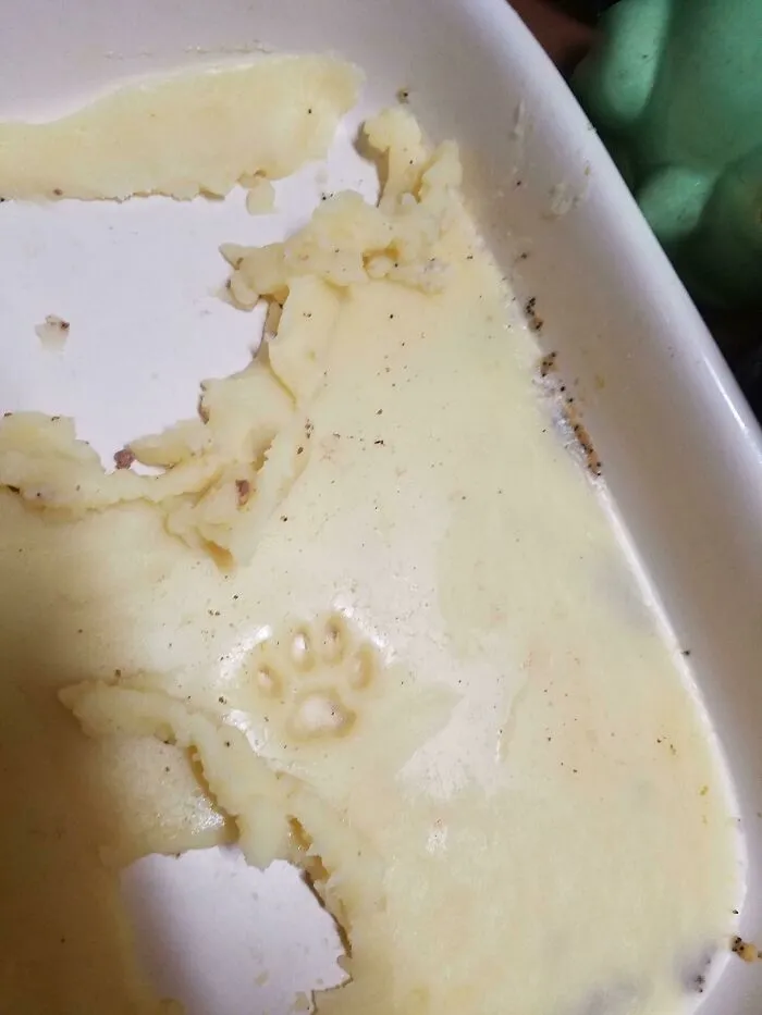 Mysterious Thief Leaves A Clue In Ravaged Grease Pan