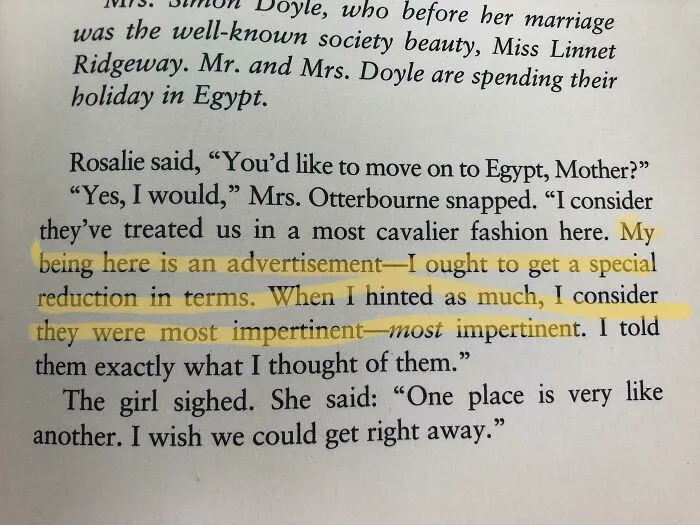Influencers Have Been Around At Least Since 1937, When Agatha Christie Wrote About Just Such A One In Death On The Nile.