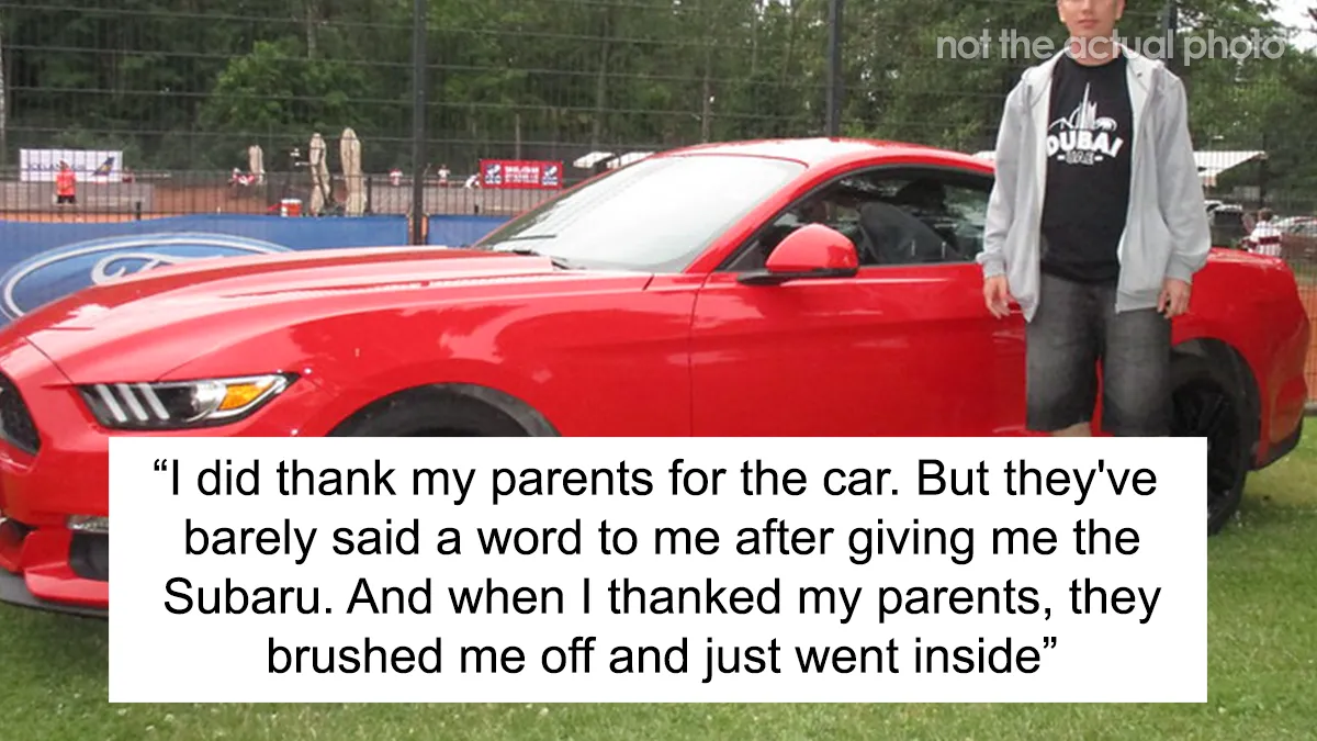 Family Drama Ensues As These Parents Gifted Their Older Son A Car On His 18th Birthday But Disappointed The Younger One When He Turned 18