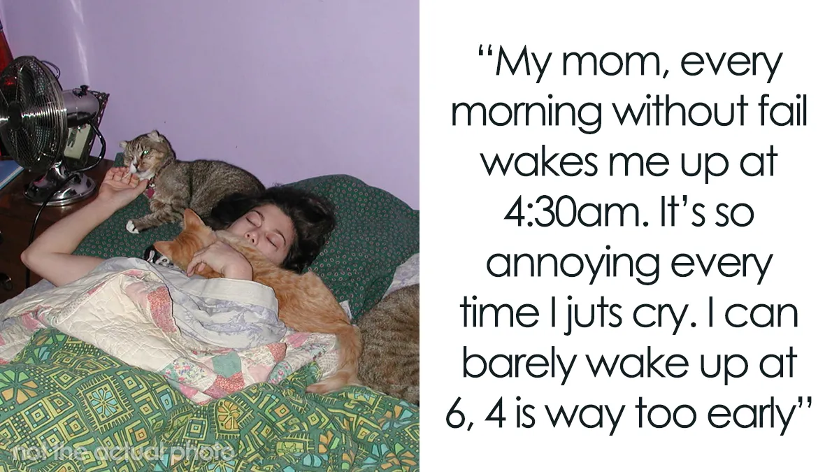 Teenager Asks “AITA For Locking My Door At Night” To Avoid Being Woken Up At 4:30 AM By Their Mom