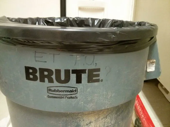Basura que cita a Shakespeare