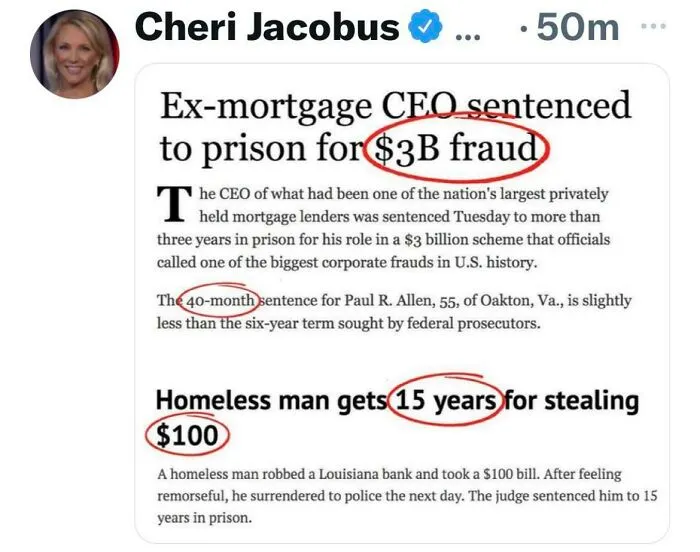 The Homeless Man Should Have Given The Stolen Money To His Own Corporation Then It Would Be Ok