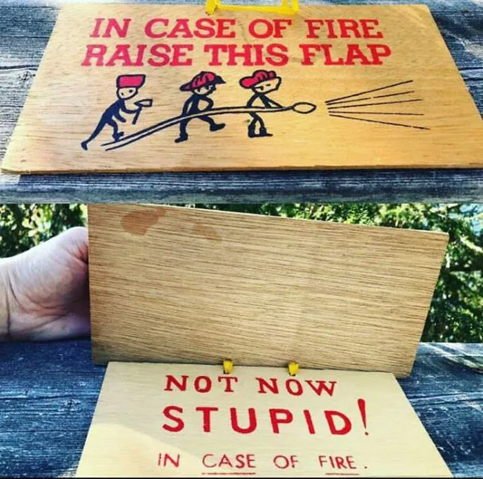 In Case Of Fire