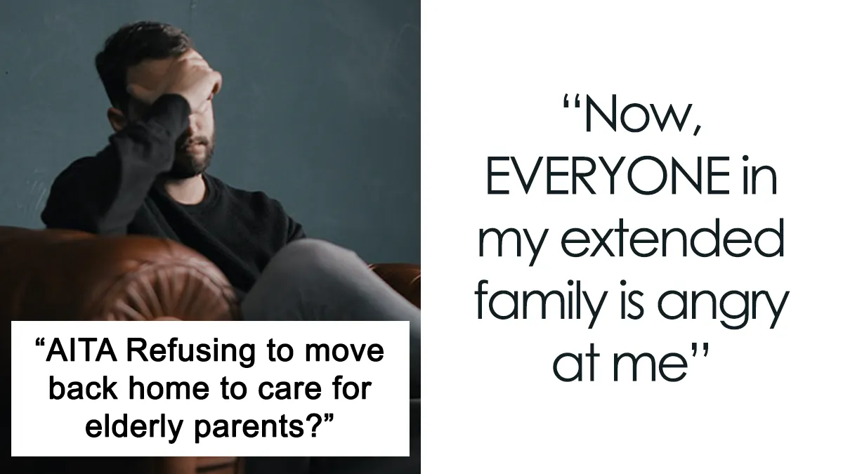 Gay Man Tells His Elderly Parents That He Won't Move Back Because Of The "Bad Memories Of Growing Up" There, Family Drama Ensues