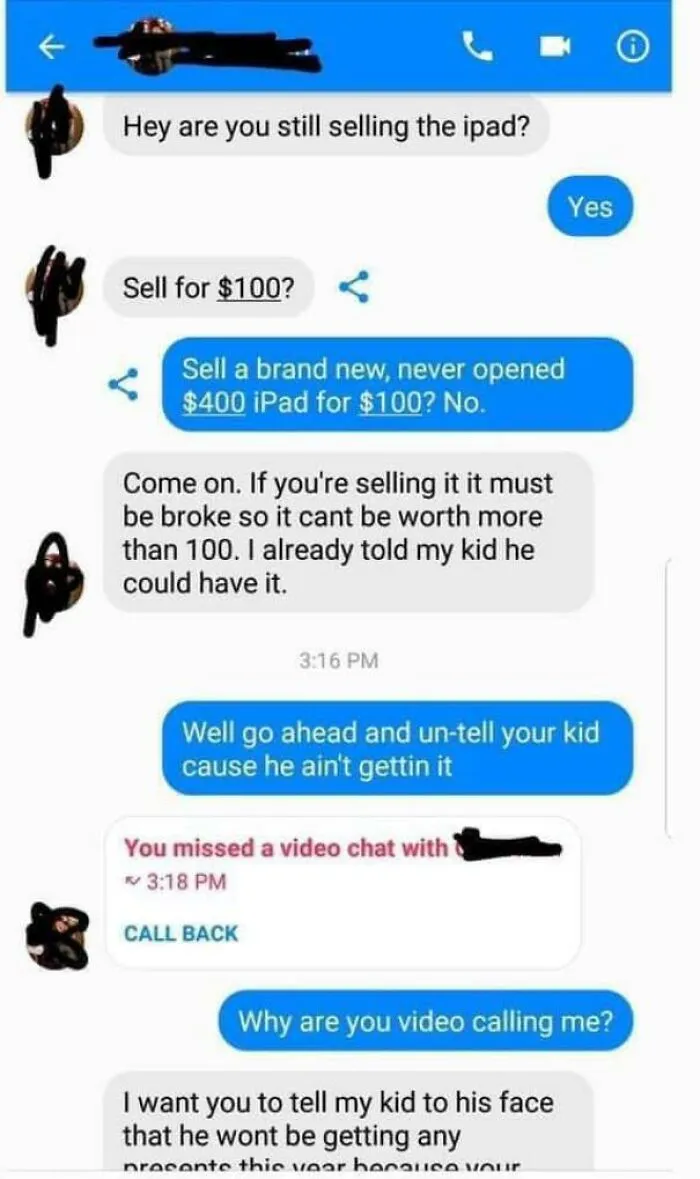 Ruining The Kid’s Day
