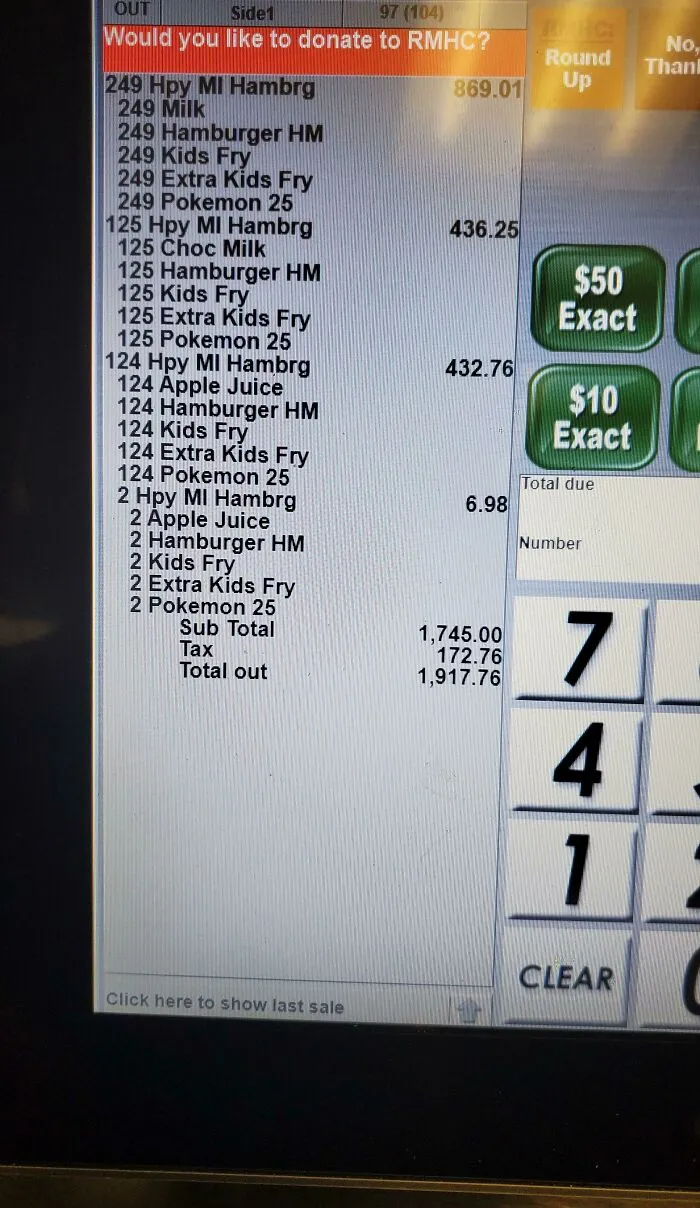 They Paid With Cash
