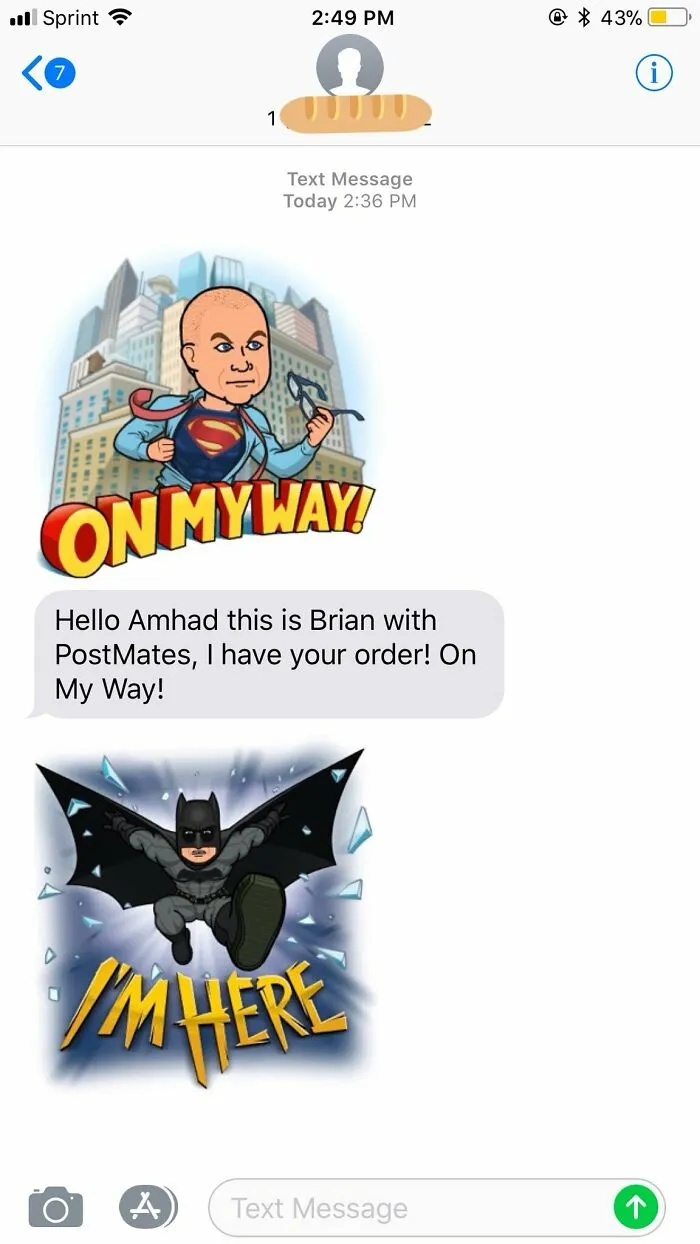 35 Texts From Food Delivery Workers That Might Make You Laugh