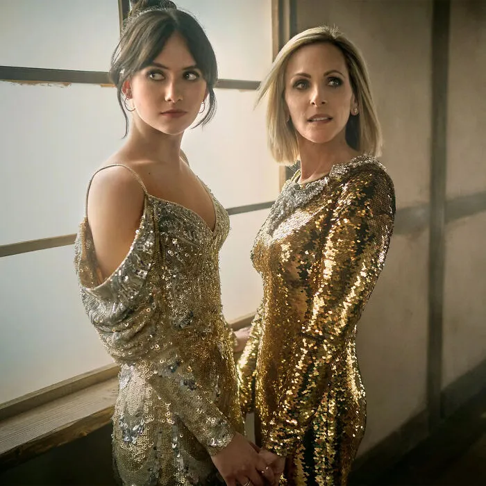 Marlee Matlin y Emilia Jones