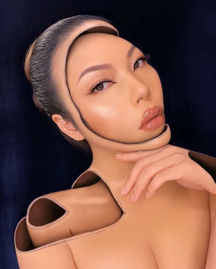 Extraordinary Makeup: 30 Optical Illusion Looks By This Artist (New Pics)