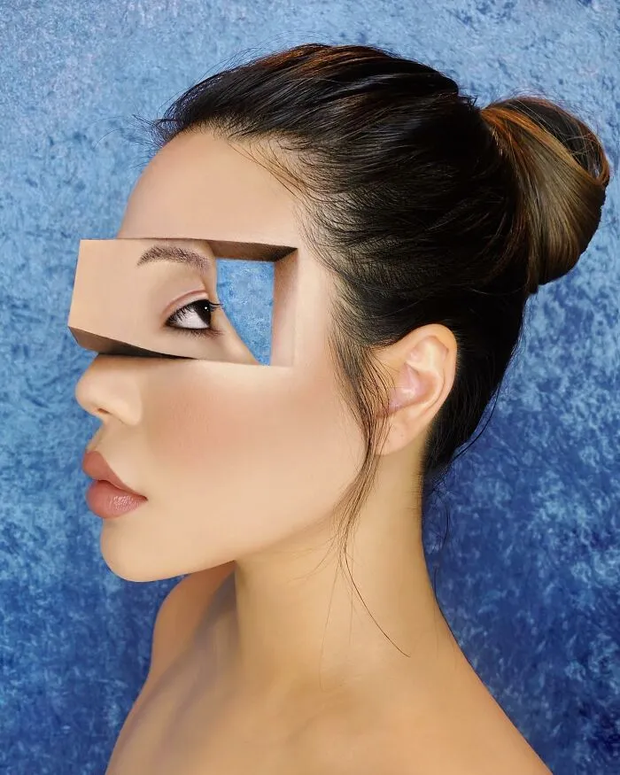 Extraordinary Makeup: 30 Optical Illusion Looks By This Artist (New Pics)