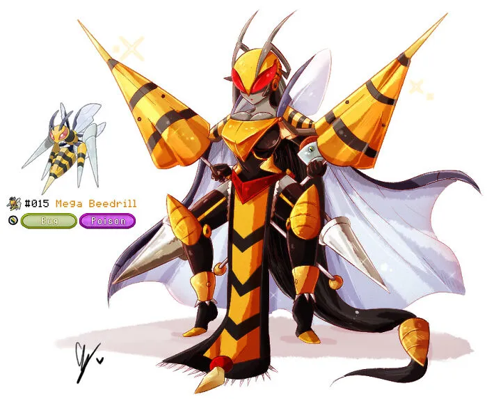 Queen Beedle The Mega Beedrill