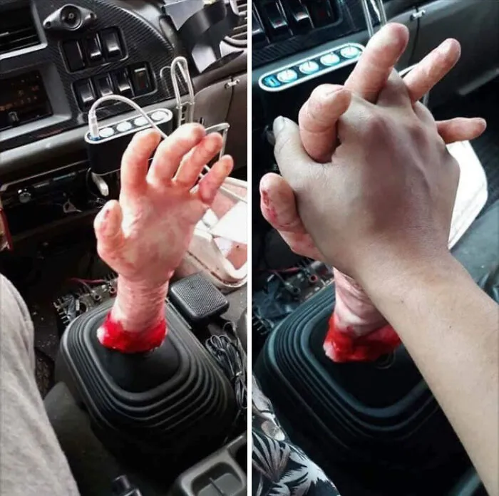 Apuesto que te echa la mano