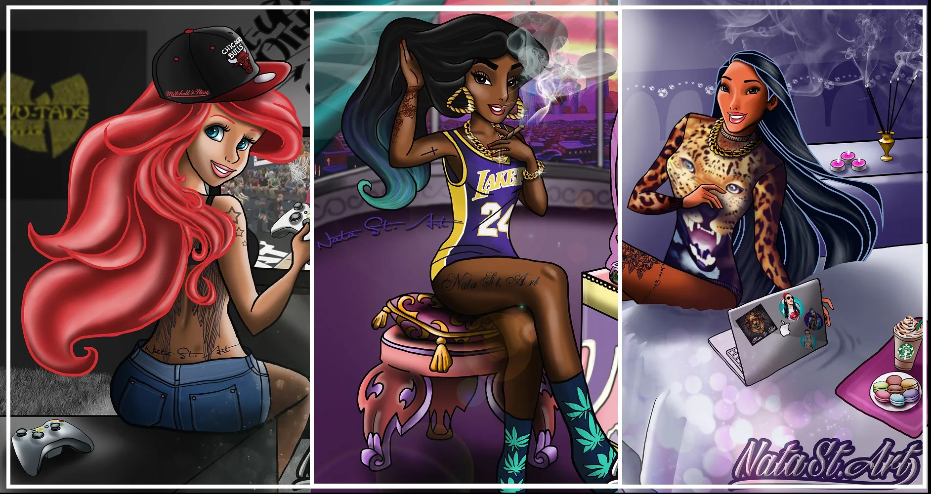 10 Disney Princesses Reimagined As Modern Day Bad Girls