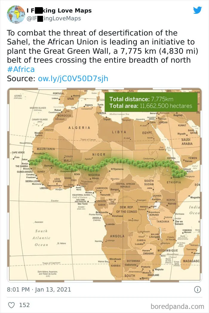 35 Unusual Maps That Might Change How You See The World, As Shared In This Online Account