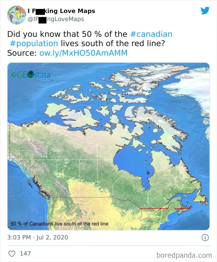 35 Unusual Maps That Might Change How You See The World, As Shared In This Online Account