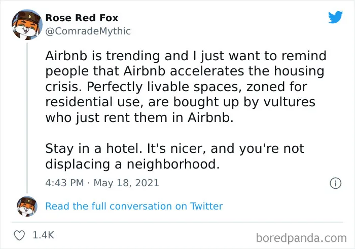 People Are Roasting Airbnb For Getting Completely Out Of Hand, Here Are 30 Of The Most Savage Tweets