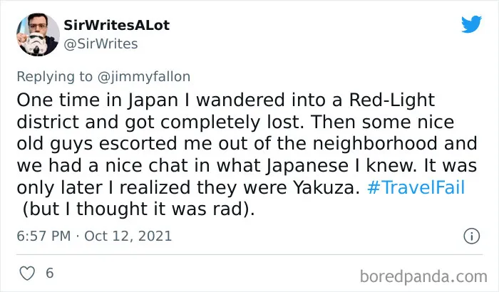 40 Of The Weirdest And Funniest Travel Experiences People Shared For Fallon’s #TravelFail Challenge