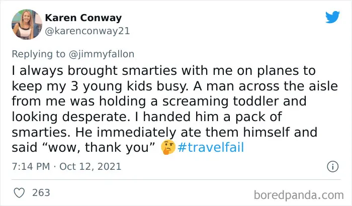 40 Of The Weirdest And Funniest Travel Experiences People Shared For Fallon’s #TravelFail Challenge