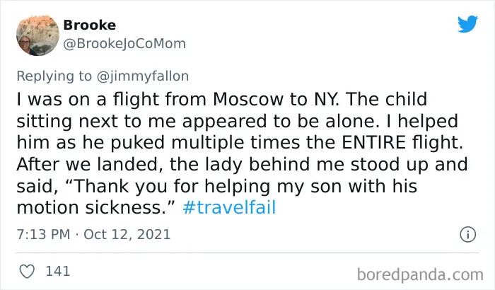 40 Of The Weirdest And Funniest Travel Experiences People Shared For Fallon’s #TravelFail Challenge