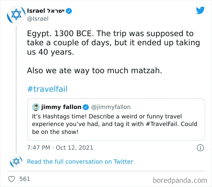 40 Of The Weirdest And Funniest Travel Experiences People Shared For Fallon’s #TravelFail Challenge