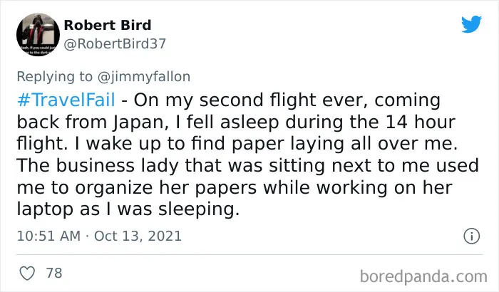 40 Of The Weirdest And Funniest Travel Experiences People Shared For Fallon’s #TravelFail Challenge