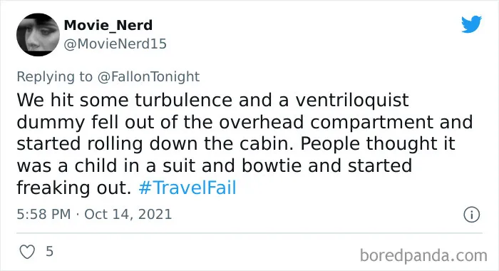 40 Of The Weirdest And Funniest Travel Experiences People Shared For Fallon’s #TravelFail Challenge
