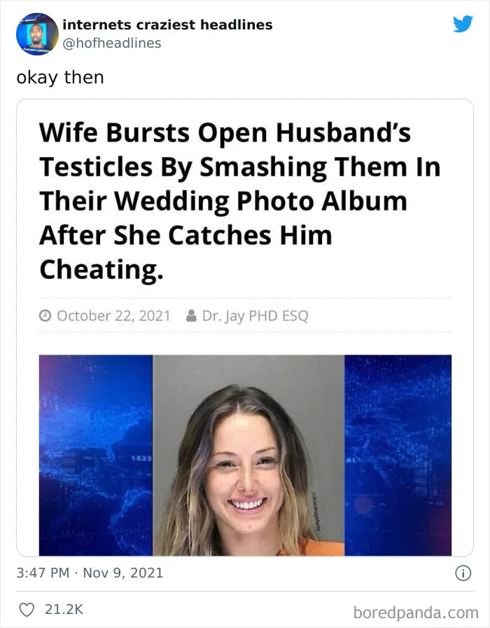 This Twitter Account Posts The Funniest Headlines Spotted Online (50 Pics)