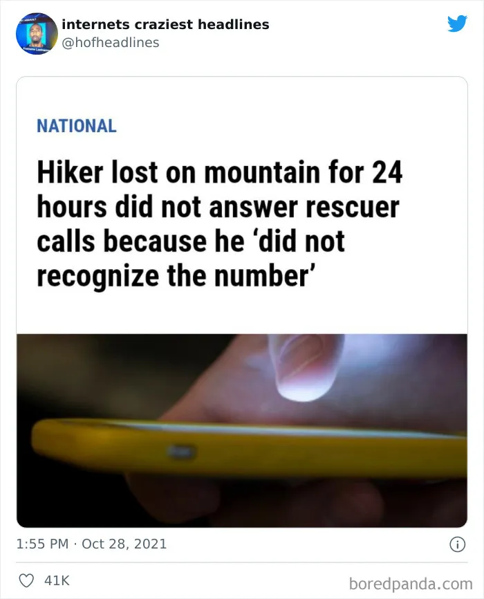 This Twitter Account Posts The Funniest Headlines Spotted Online (50 Pics)