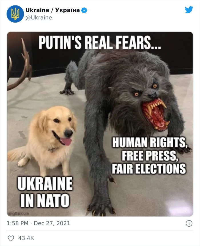 The Russo-Ukrainian War Prompted People To Create Memes And Here Are 35 That Show Support To Ukraine
