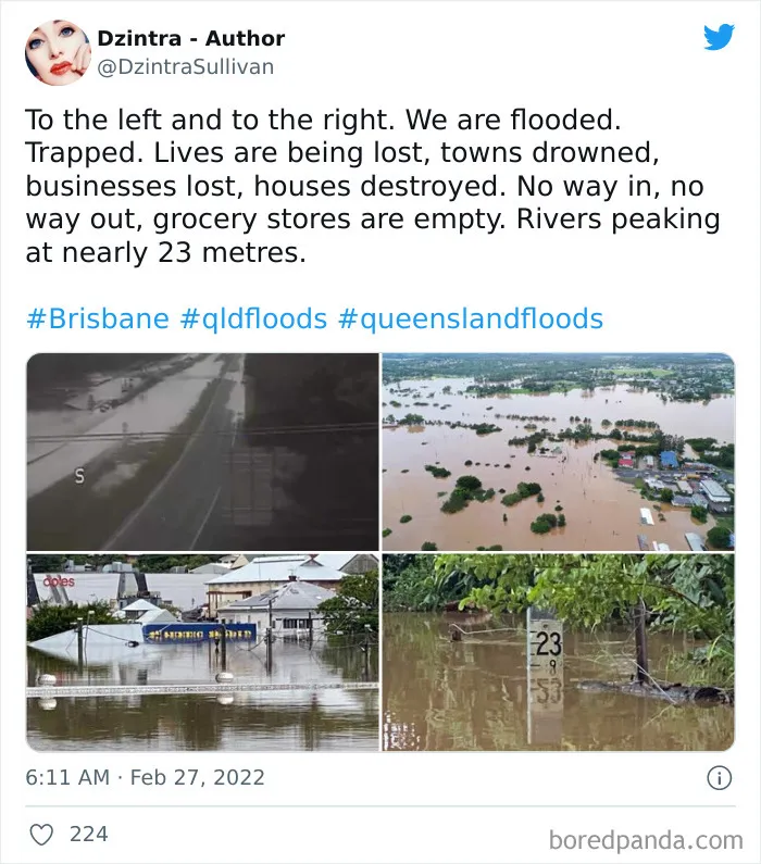30 Pics Of Catastrophic Australian Floods That Are Happening Now As 2022 Competes For The Worst Year Award