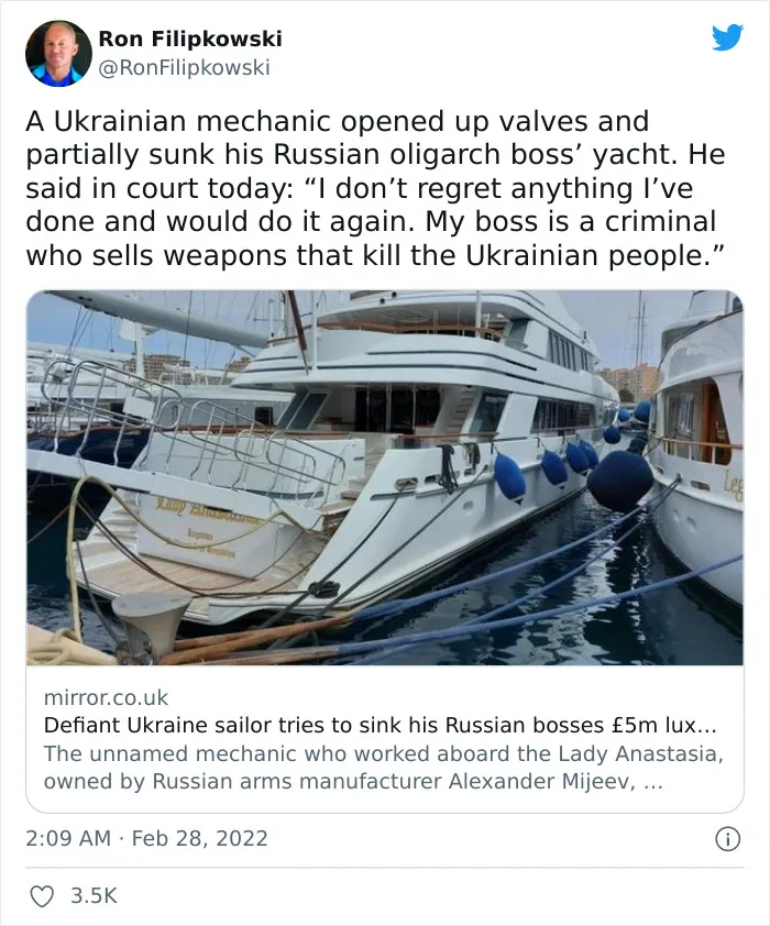 30 Small Yet Powerful Acts Of Resistance By Ukrainians And Folks Around The World Against The War In Ukraine
