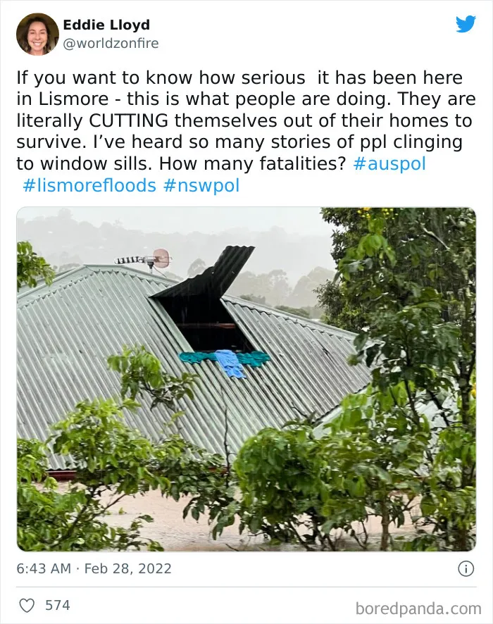 30 Pics Of Catastrophic Australian Floods That Are Happening Now As 2022 Competes For The Worst Year Award
