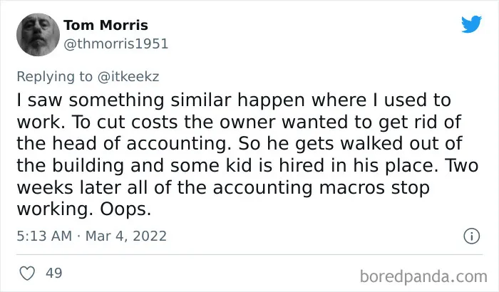 19 Stories Of Bosses Making Costly Mistakes After Employees Left